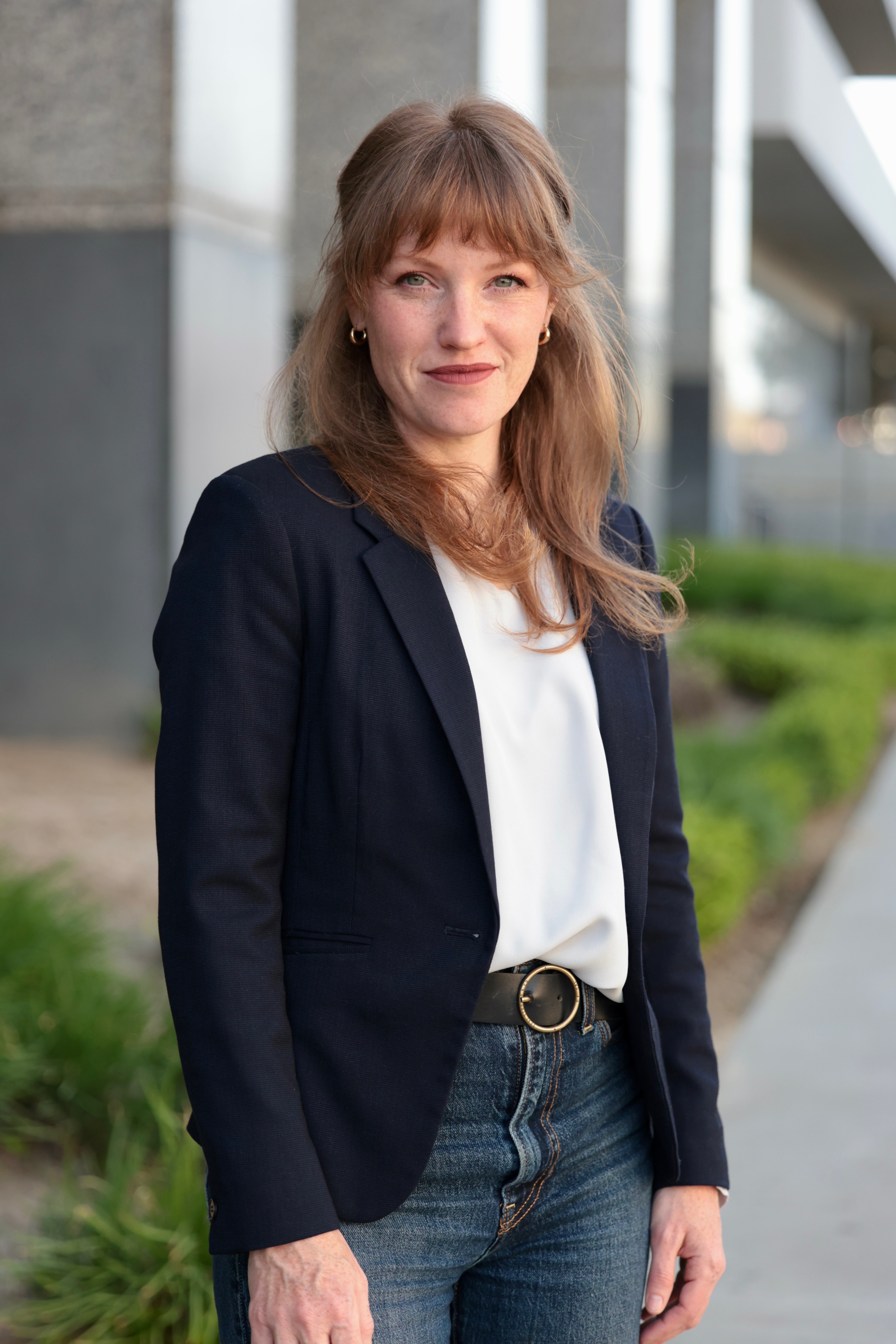 Kathryn Halling in downtown Bakersfield